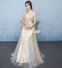 Load image into Gallery viewer, Dark Red Scoop Prom Dresses
