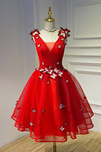 Load image into Gallery viewer, 3D Flower Sexy Prom Dress
